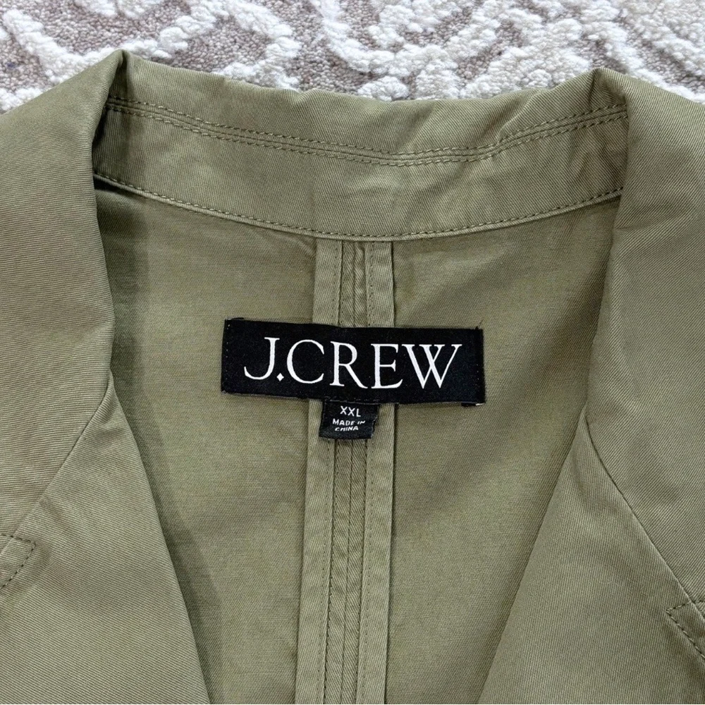 NWOT J. Crew Chino Blazer Jacket